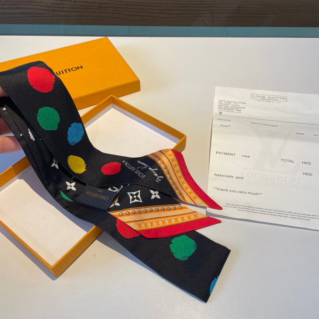 Louis Vuitton LV x YK Painted Dots Monogram BB Bandeau   M78485 - DopestKickz