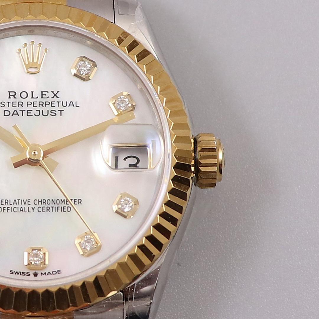 Rolex Datejust Oyster 31 mm Watch - DopestKickz