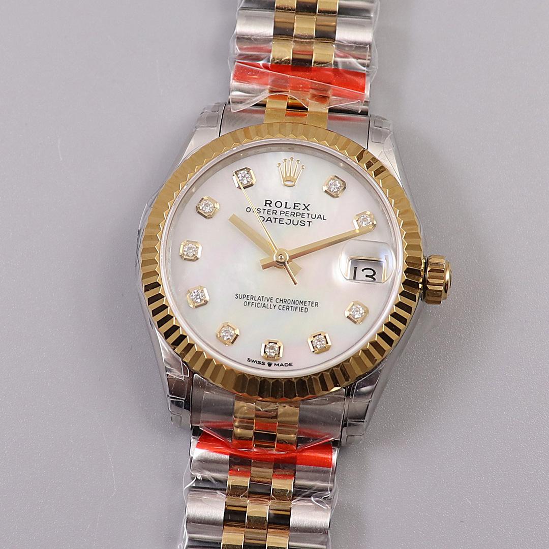 Rolex Datejust Oyster 31 mm Watch - DopestKickz