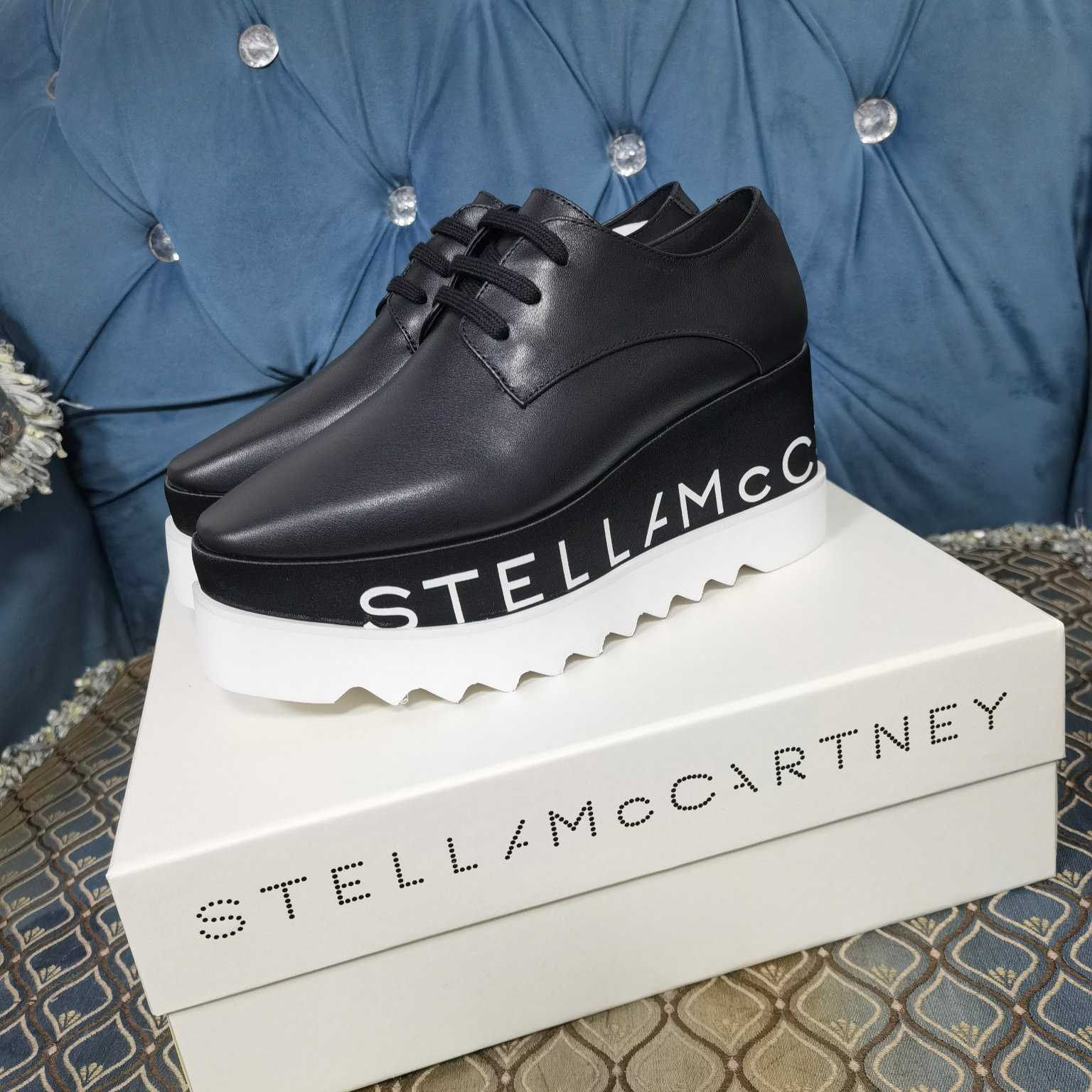 Stella Mccartney Elyse Logo Platform Shoes - DopestKickz