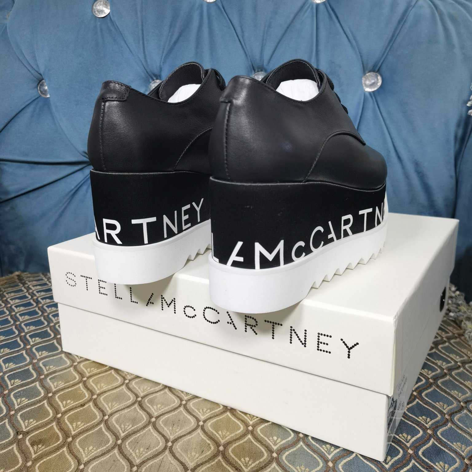 Stella Mccartney Elyse Logo Platform Shoes - DopestKickz