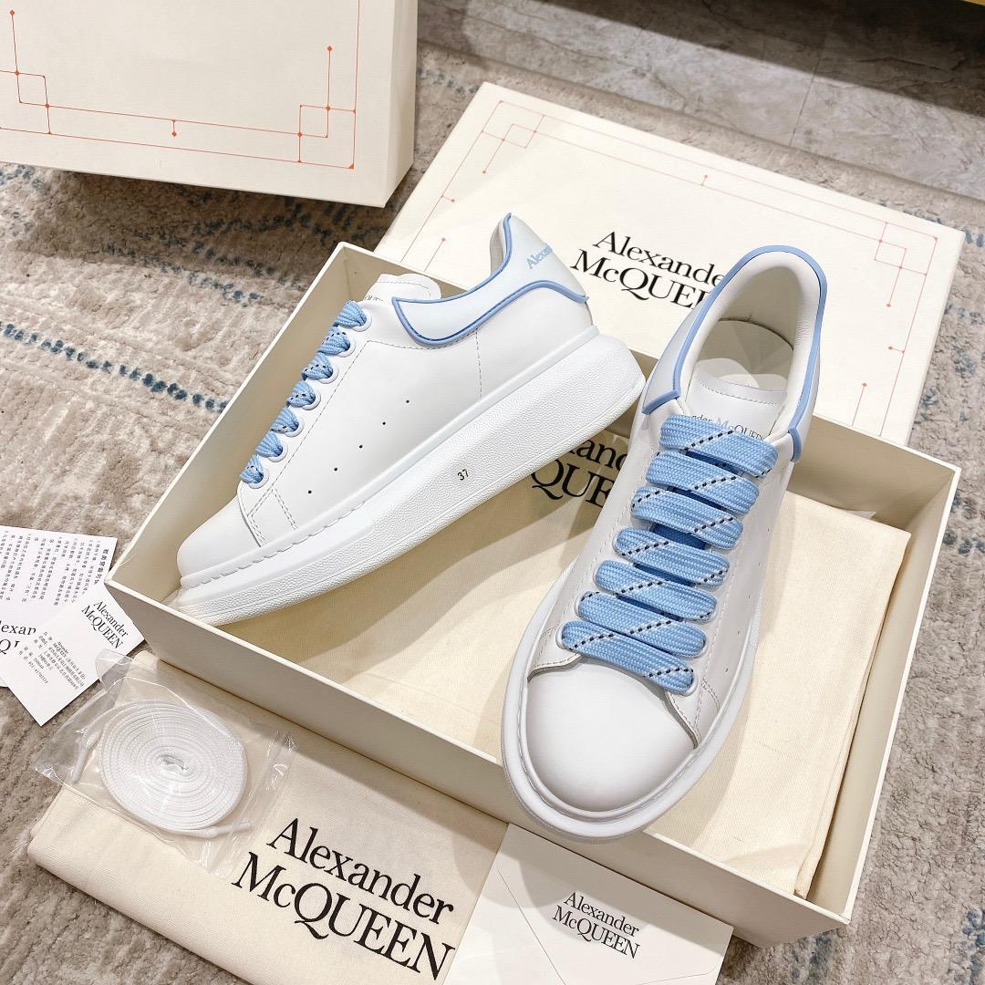 Alexander Mqueen Oversized Sneaker In White - DopestKickz