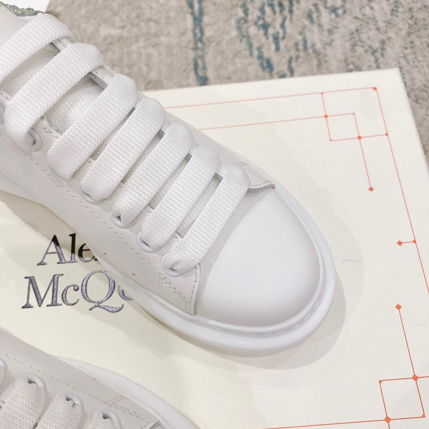 Alexander Mqueen Oversized Sneaker In White - DopestKickz