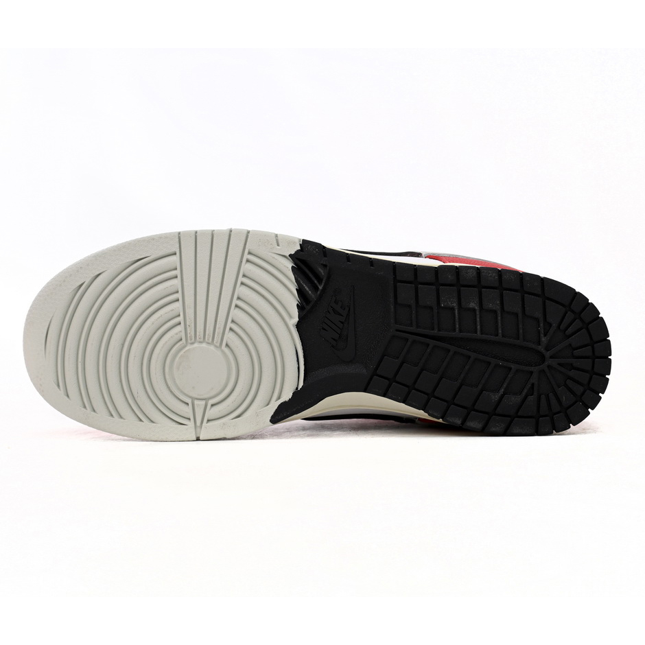 Nike SB Dunk Low Los “Chicago Split” Sneaker       DZ2536-600 - DopestKickz