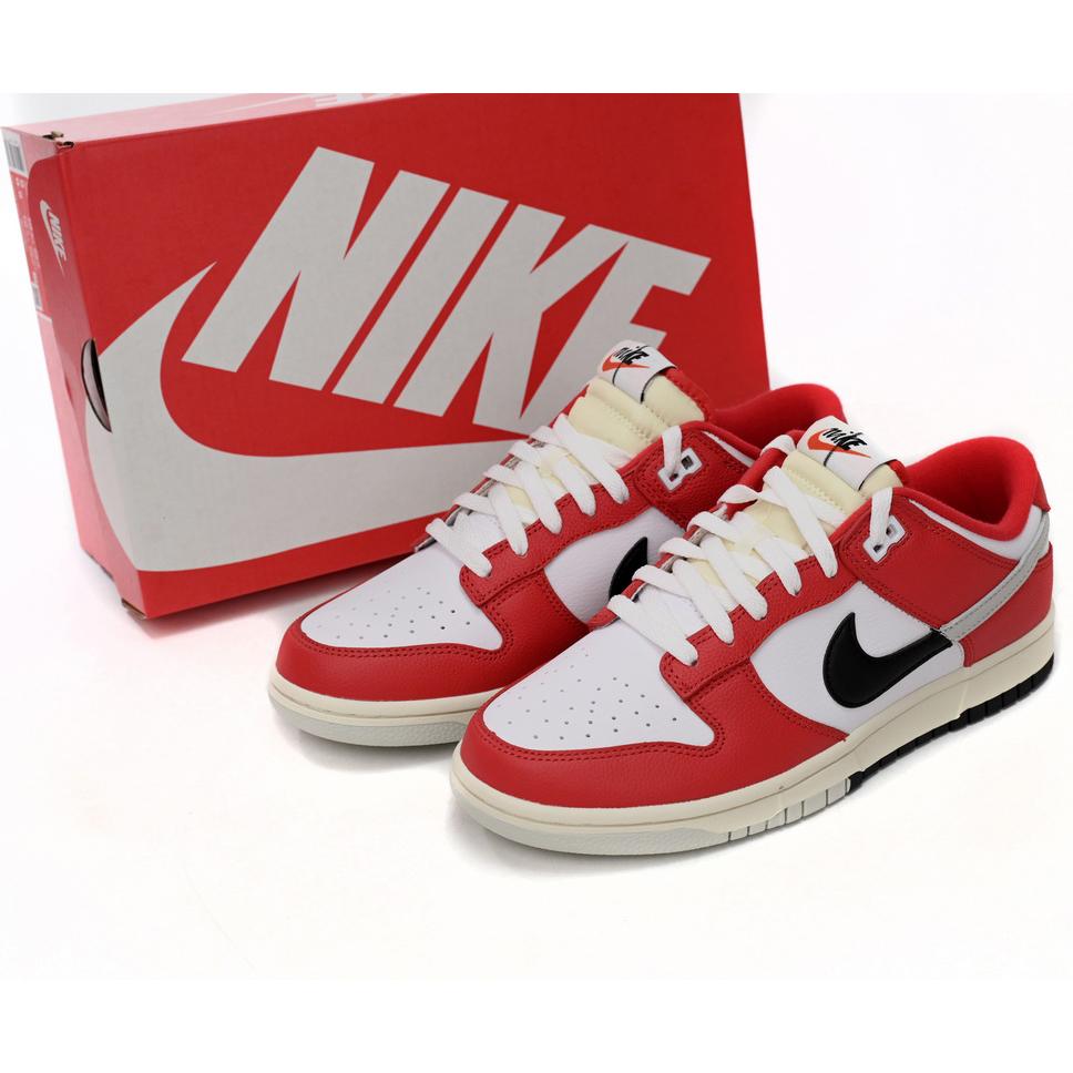 Nike SB Dunk Low Los “Chicago Split” Sneaker       DZ2536-600 - DopestKickz