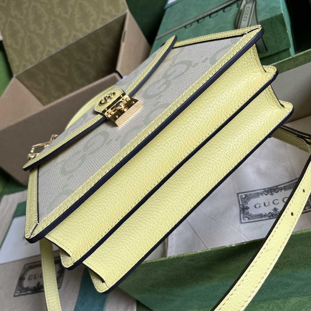 Gucci Ophidia Jumbo GG Top Handle Bag(25-17.5-7cm) - DopestKickz