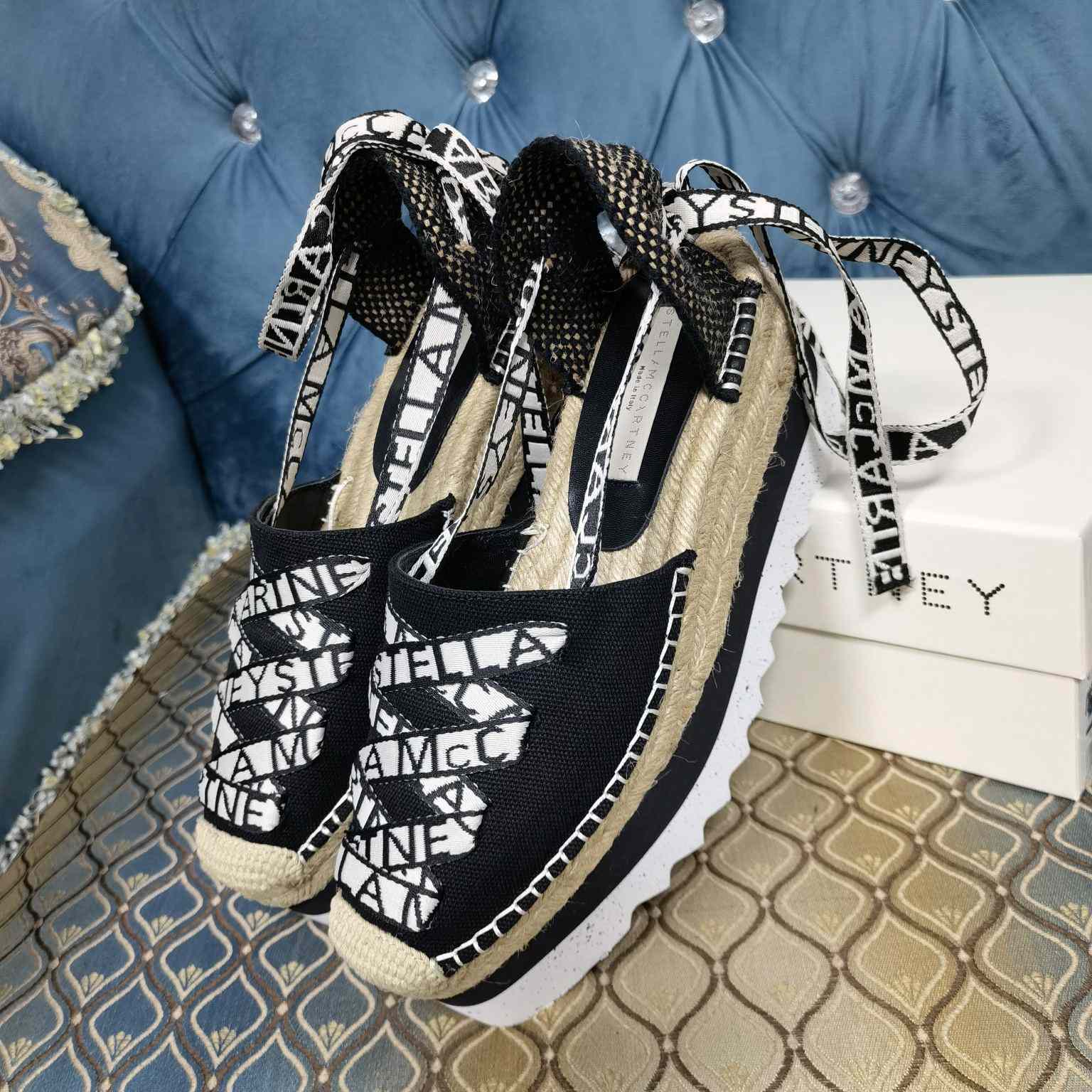 Stella Mccartney Gaia Platform Espadrilles - DopestKickz