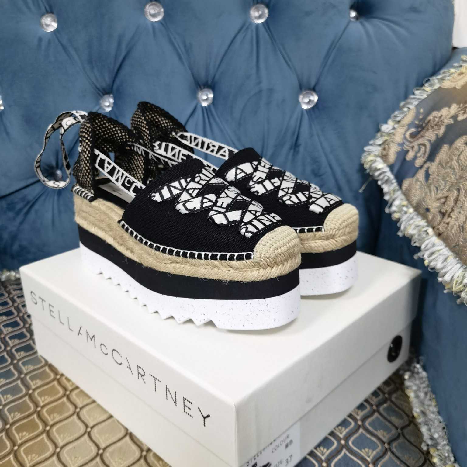 Stella Mccartney Gaia Platform Espadrilles - DopestKickz