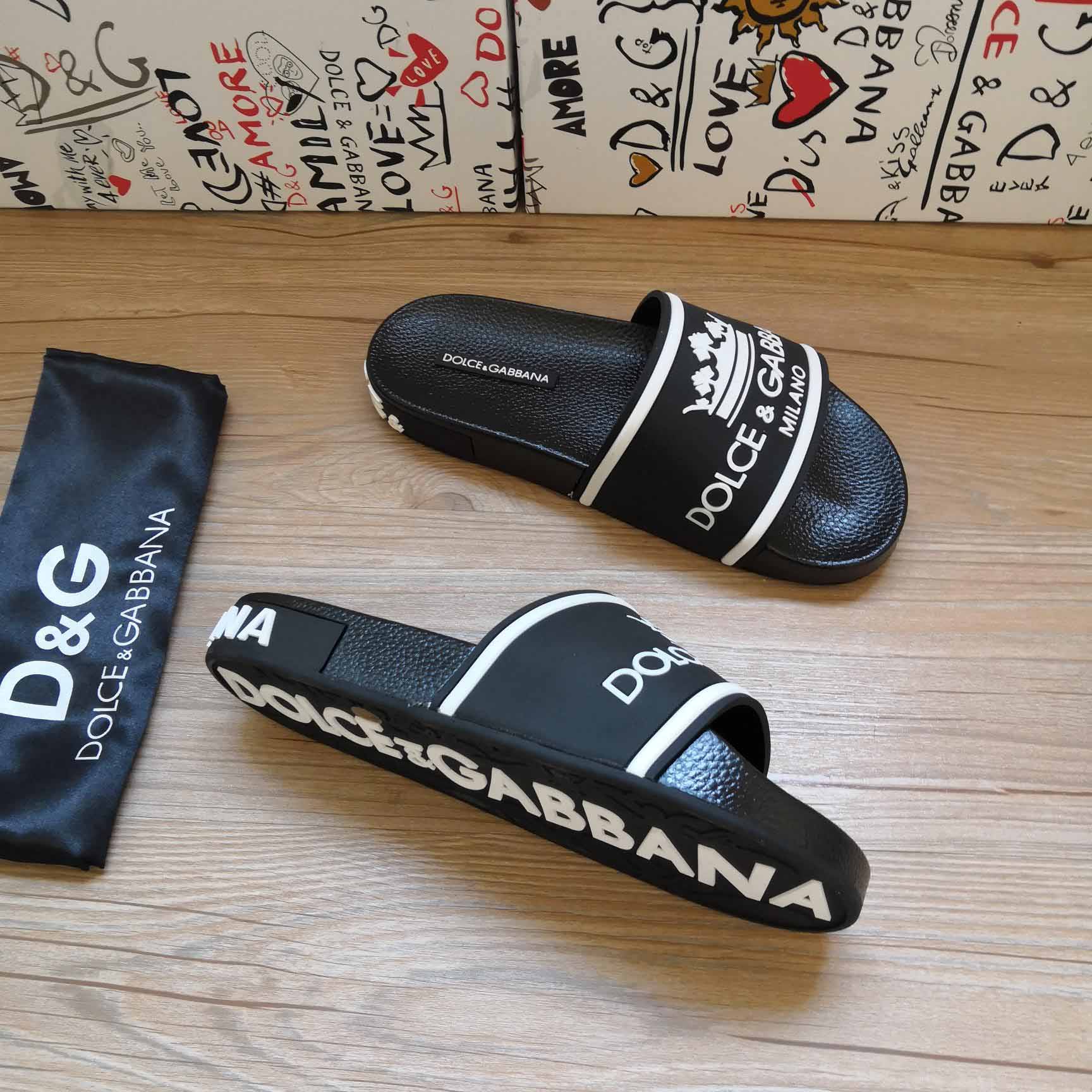Dolce & Gabbana Logo Slides - DopestKickz