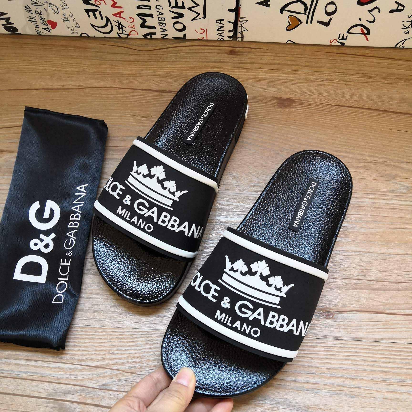 Dolce & Gabbana Logo Slides - DopestKickz