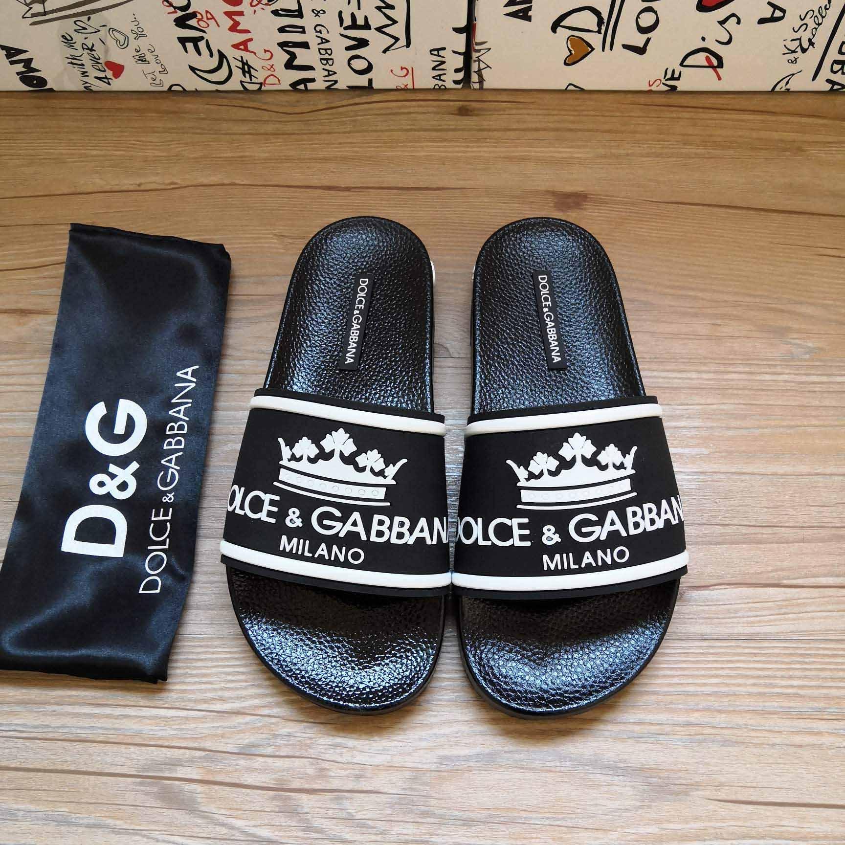 Dolce & Gabbana Logo Slides - DopestKickz