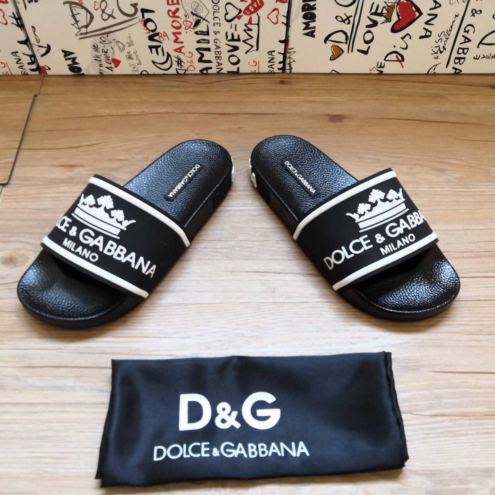 Dolce & Gabbana Logo Slides - DopestKickz
