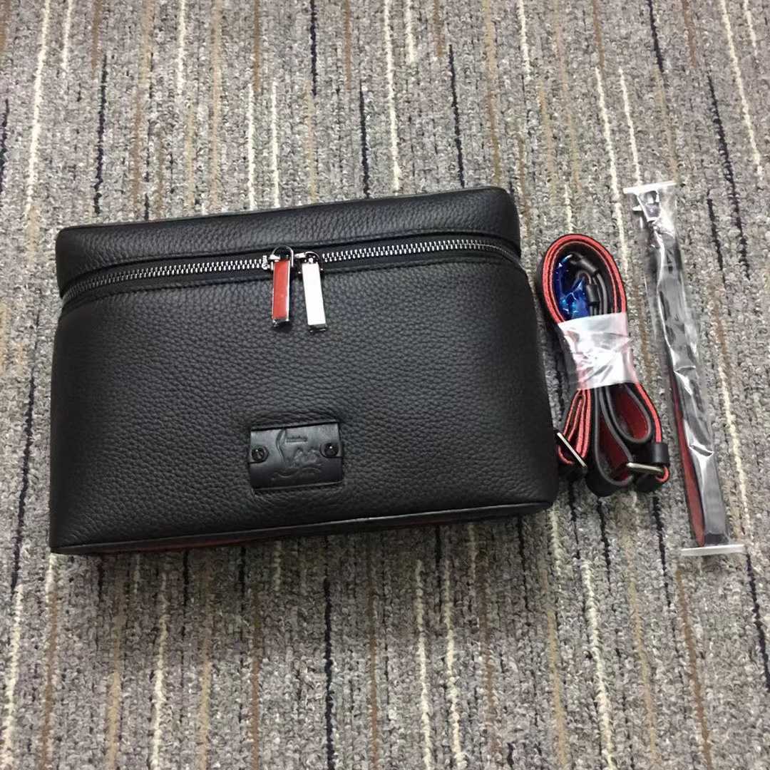 Christian Louboutin Kypipouch Small Pouch - Calf Leather - Black - DopestKickz