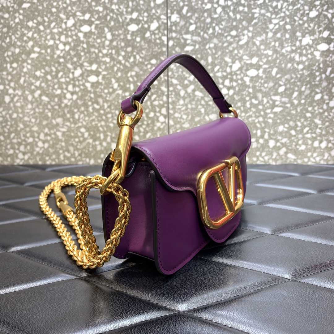 Valenti  Locò Small Shoulder Bag In Calfskin - DopestKickz