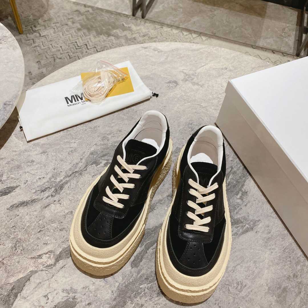 Maison Margiela Panelled Low-Top Sneakers - DopestKickz