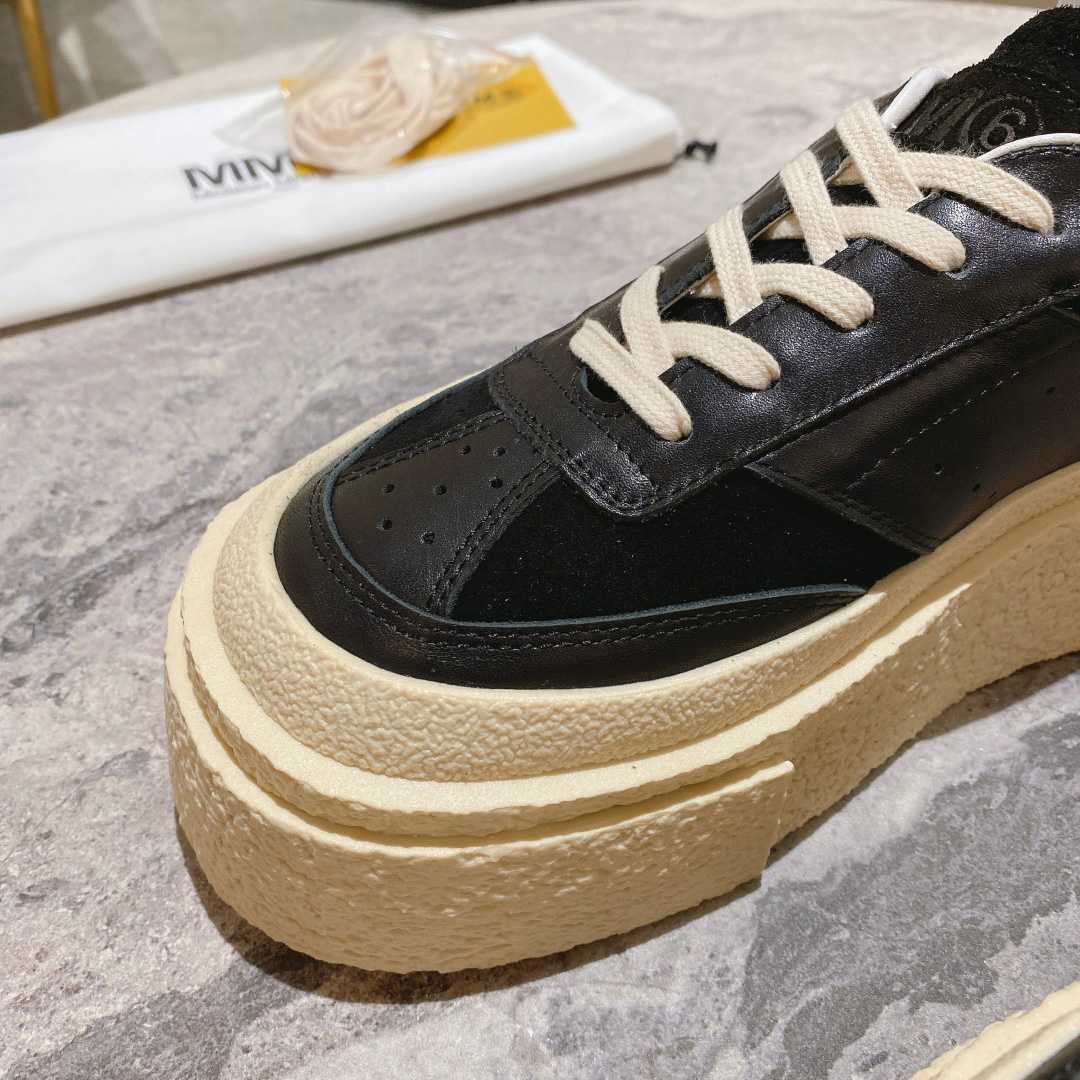 Maison Margiela Panelled Low-Top Sneakers - DopestKickz