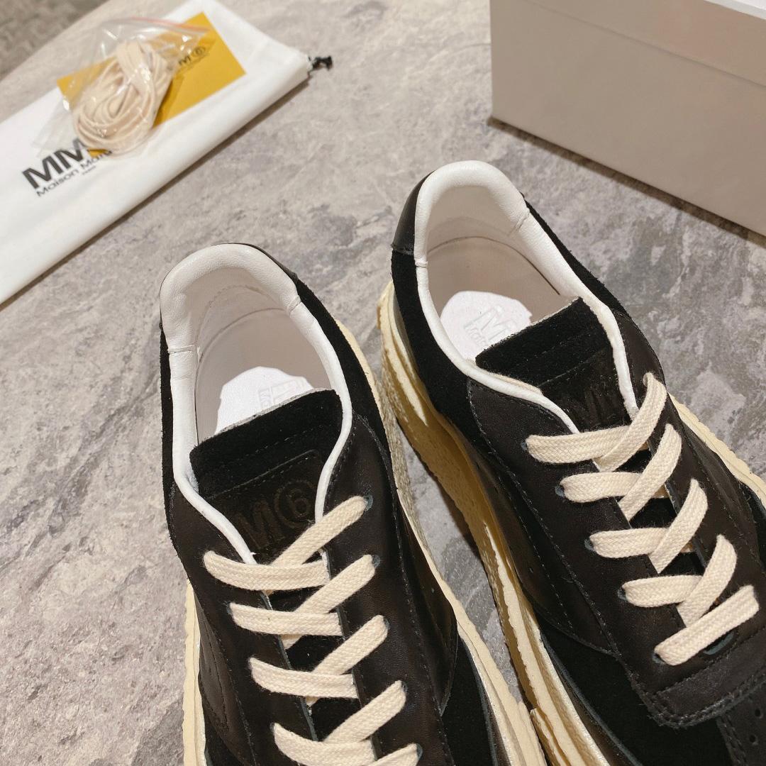 Maison Margiela Panelled Low-Top Sneakers - DopestKickz