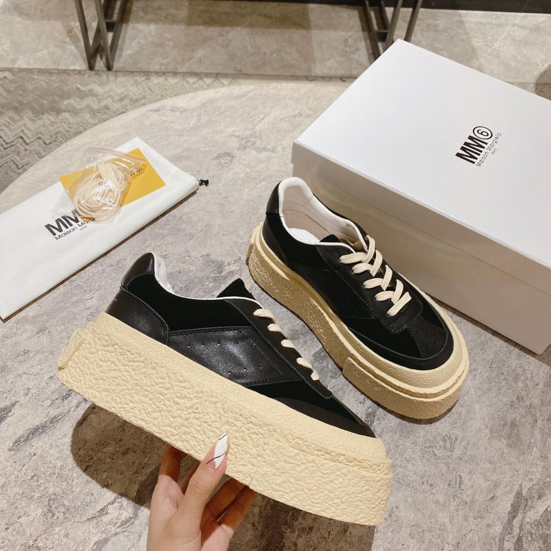 Maison Margiela Panelled Low-Top Sneakers - DopestKickz