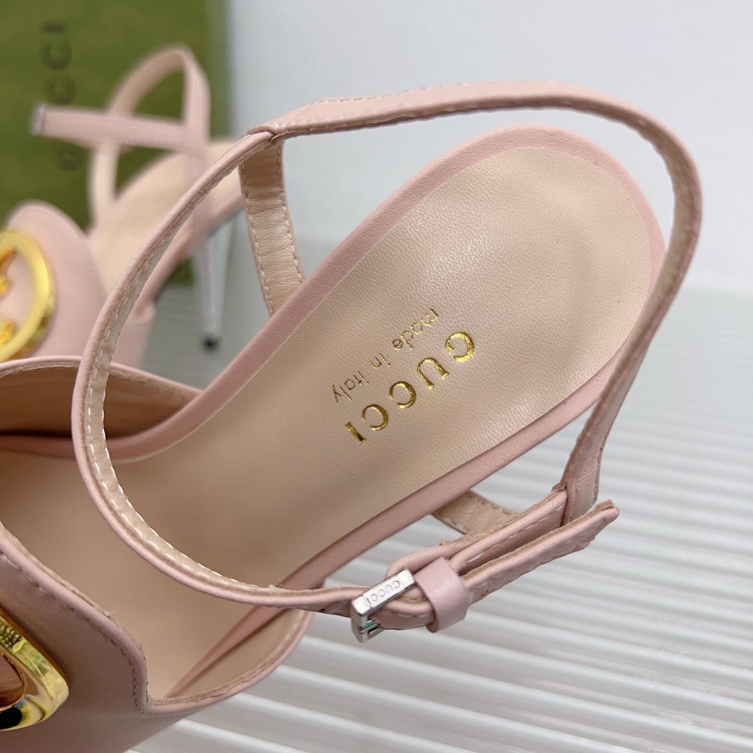 Gucci Blondie Heeled Sandal - DopestKickz