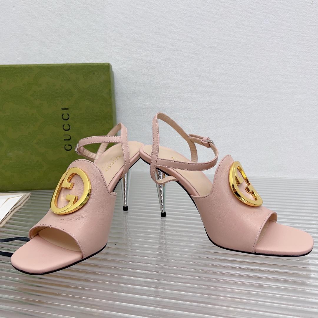 Gucci Blondie Heeled Sandal - DopestKickz