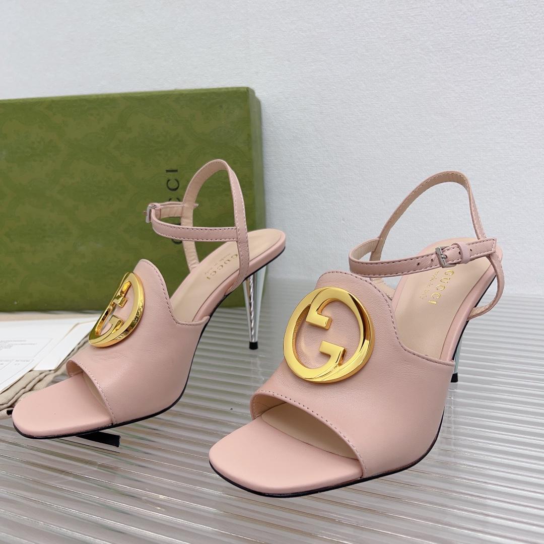 Gucci Blondie Heeled Sandal - DopestKickz