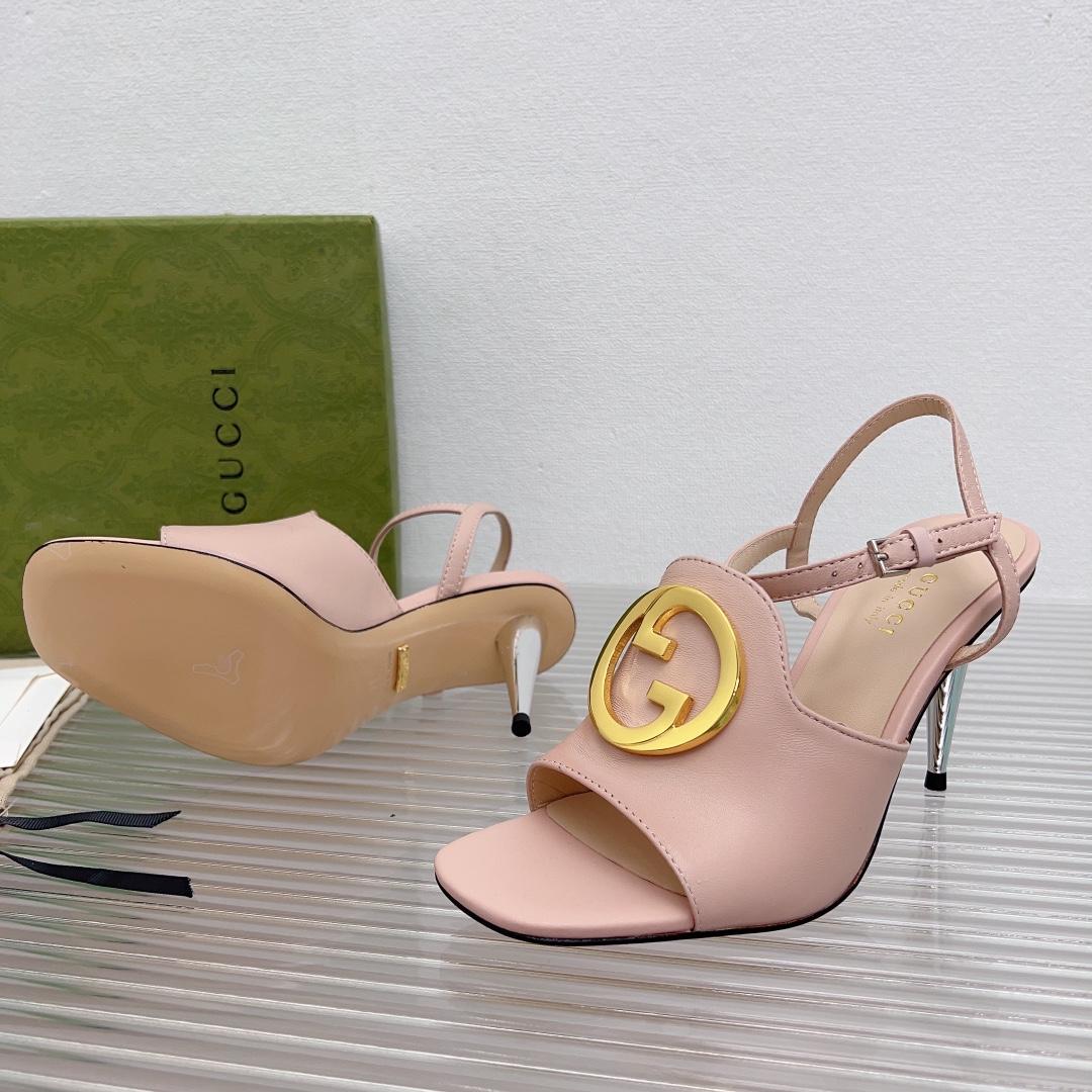 Gucci Blondie Heeled Sandal - DopestKickz