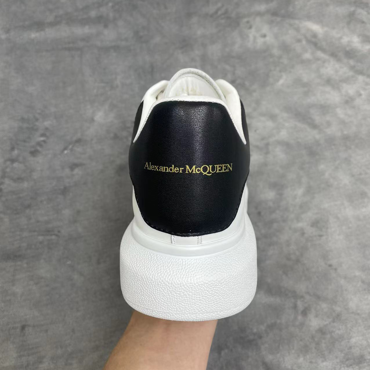 Alexander Mqueen Oversized Sneaker In White - DopestKickz