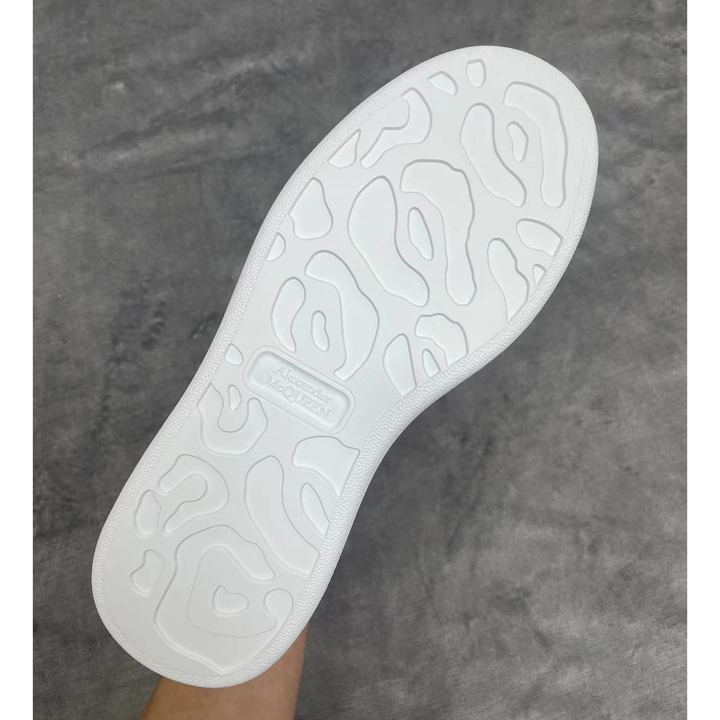 Alexander Mqueen Oversized Sneaker In White - DopestKickz