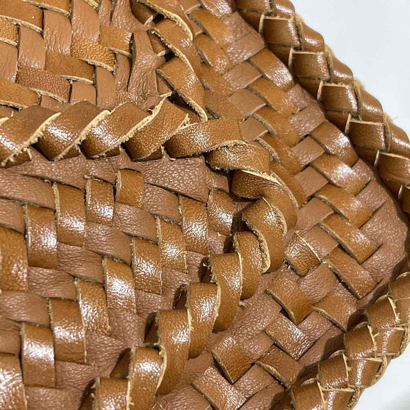 Loewe Women's Brown Puzzle Woven Small Bag(24*16.5*10cm) - DopestKickz