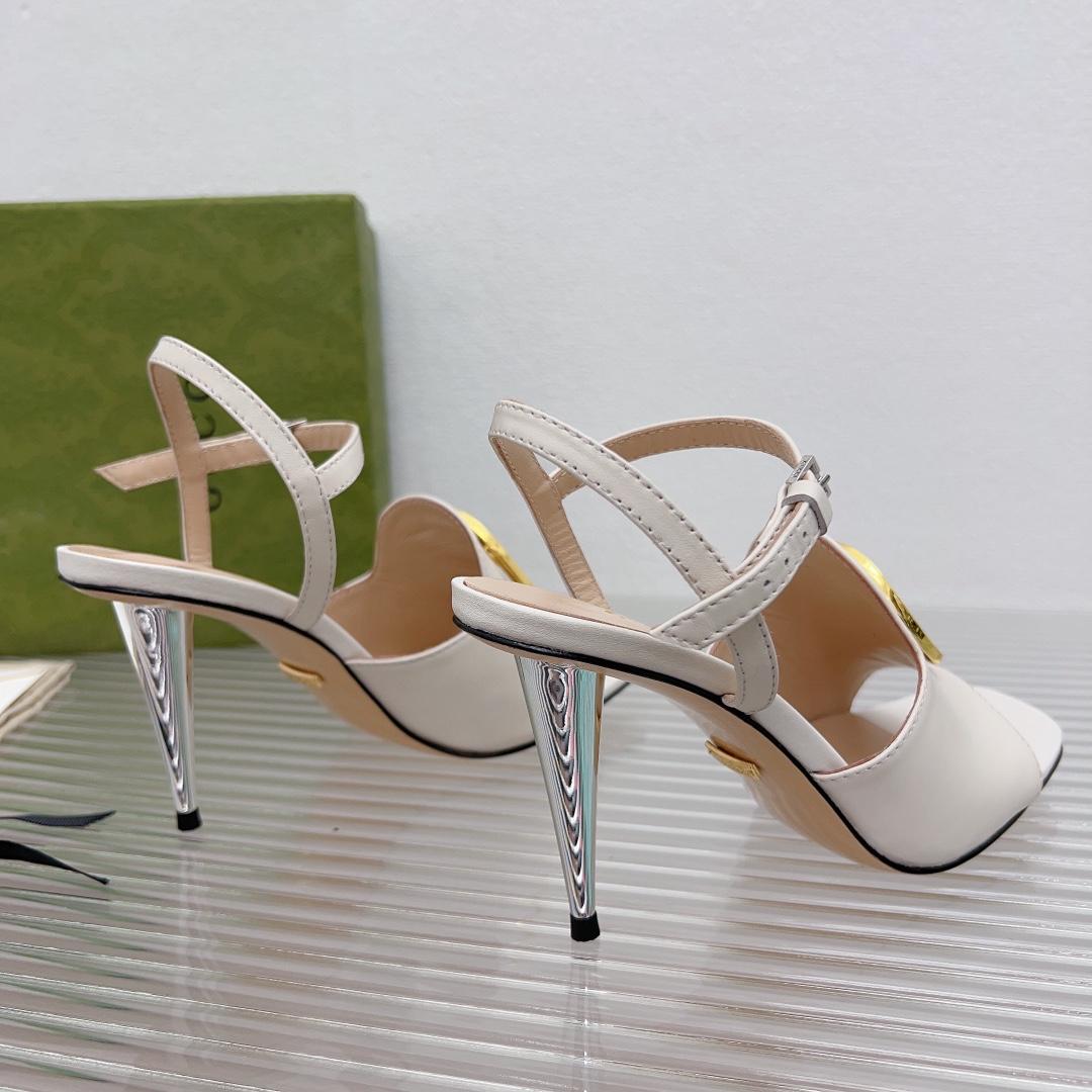 Gucci Blondie Heeled Sandal - DopestKickz