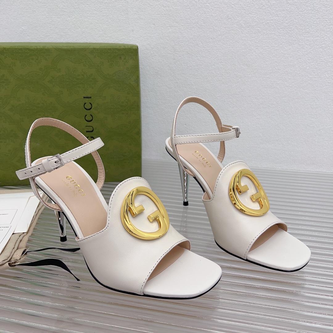 Gucci Blondie Heeled Sandal - DopestKickz