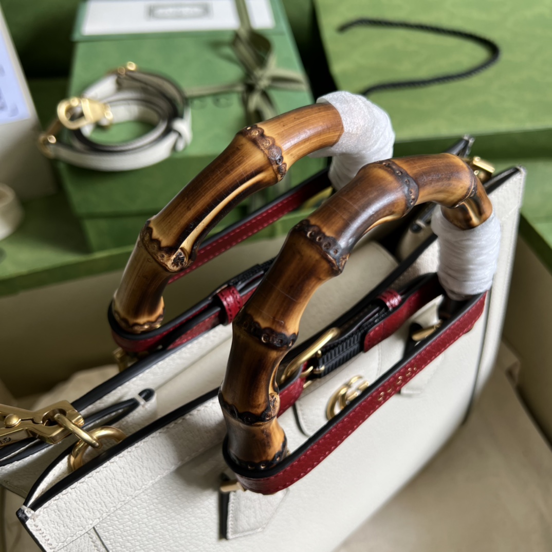 Gucci Diana Small Tote Bag(27-24-11cm) - DopestKickz