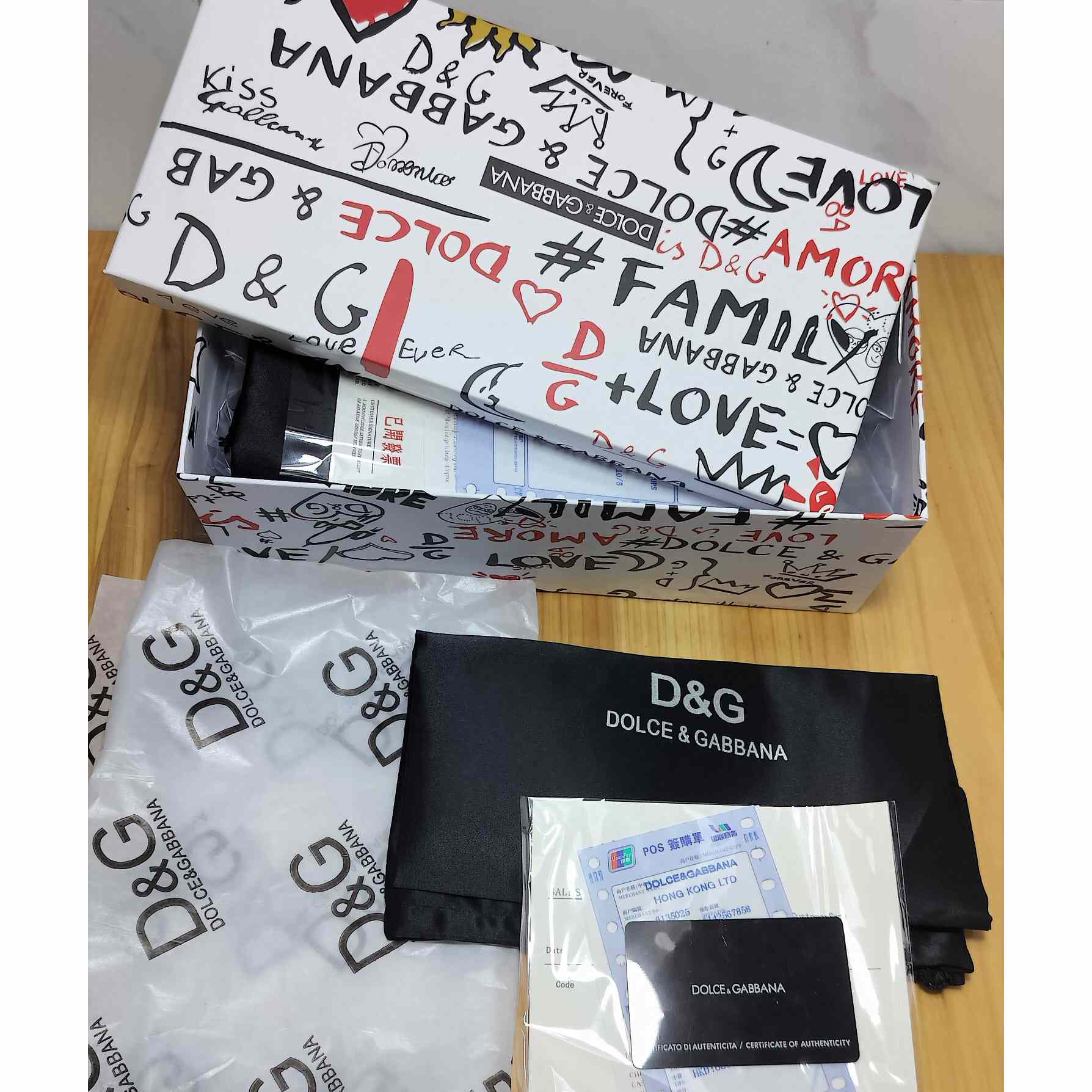 Dolce & Gabbana Rubber Beachwear Slides With DG Millennials Logo - DopestKickz