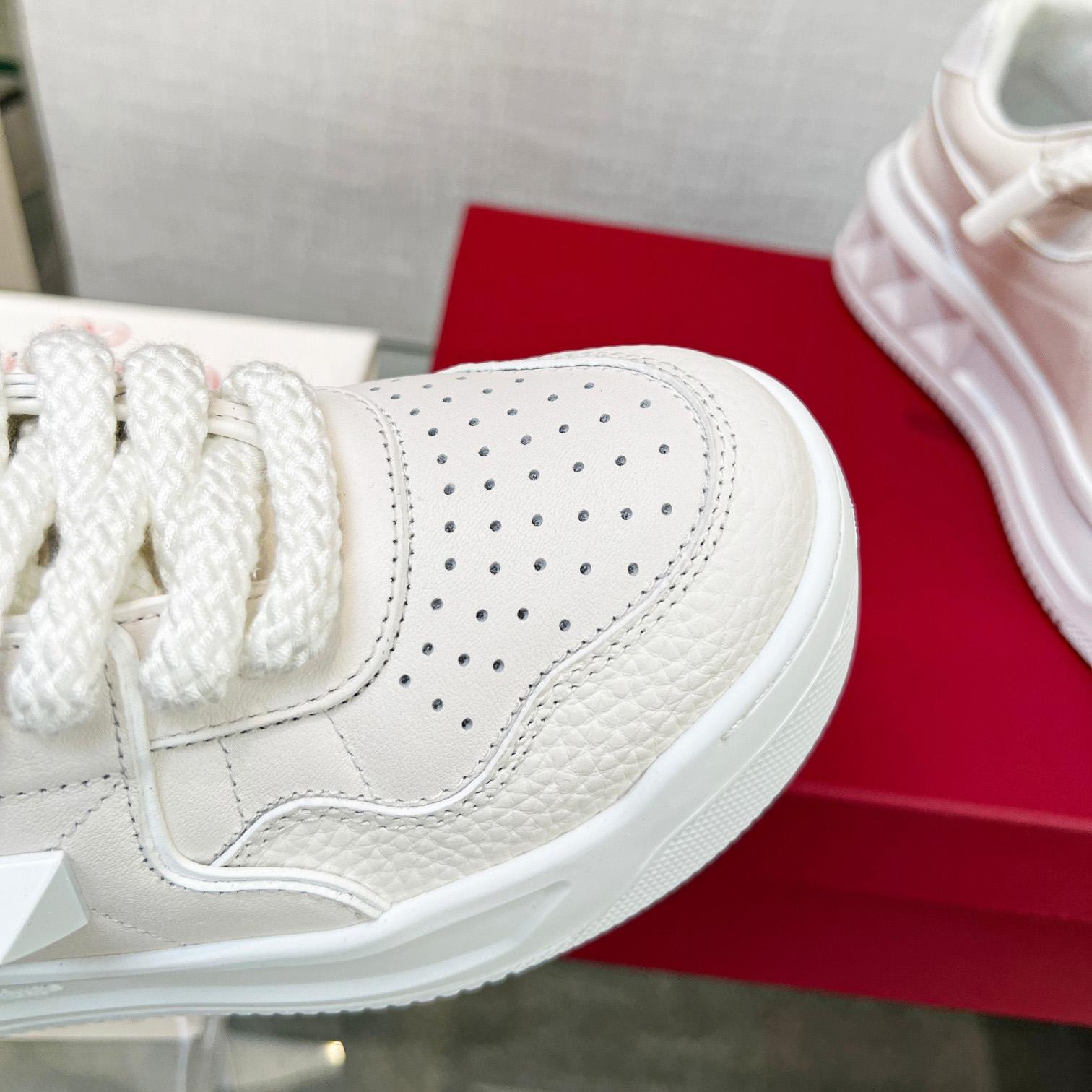 Valenti One Stud XL Nappa Leather Low-Top Sneaker - DopestKickz