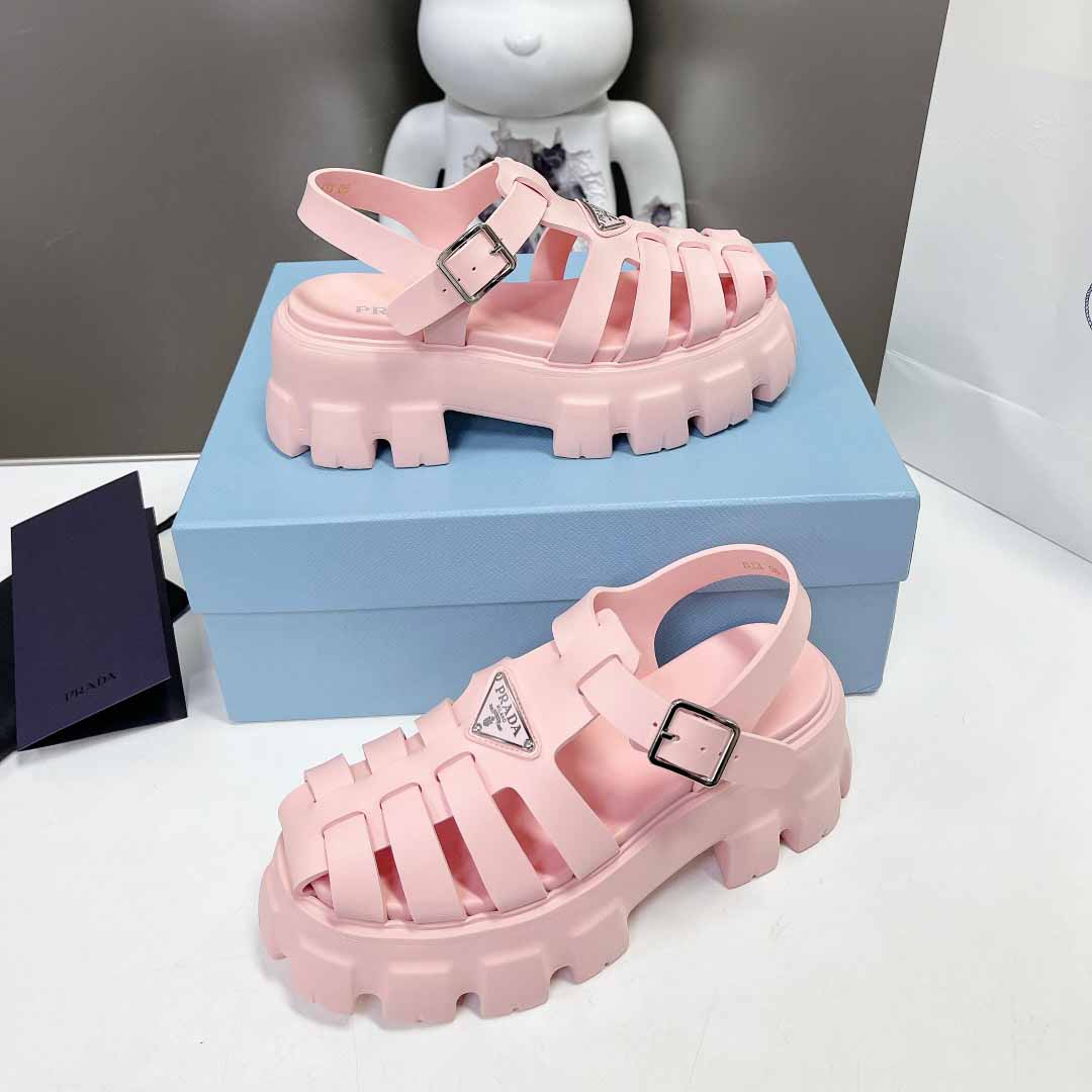 Prada Foam Rubber Sandals - DopestKickz