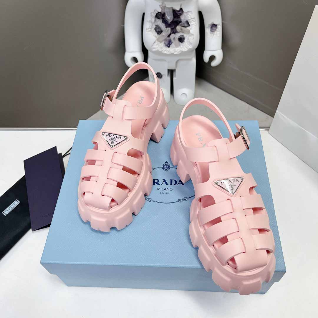 Prada Foam Rubber Sandals - DopestKickz