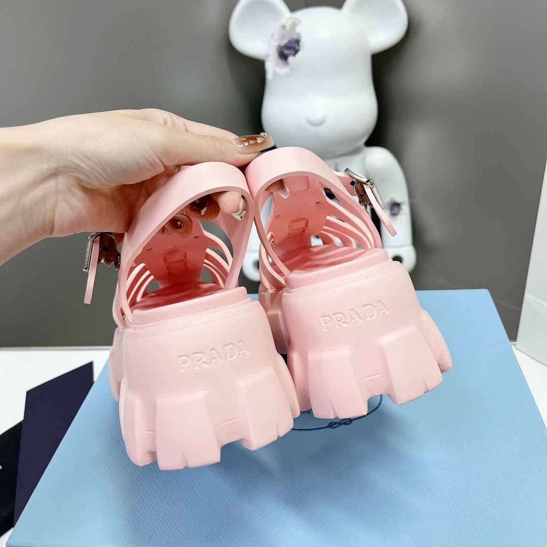 Prada Foam Rubber Sandals - DopestKickz