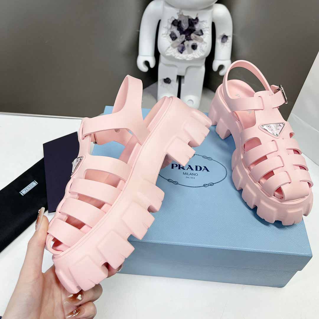 Prada Foam Rubber Sandals - DopestKickz