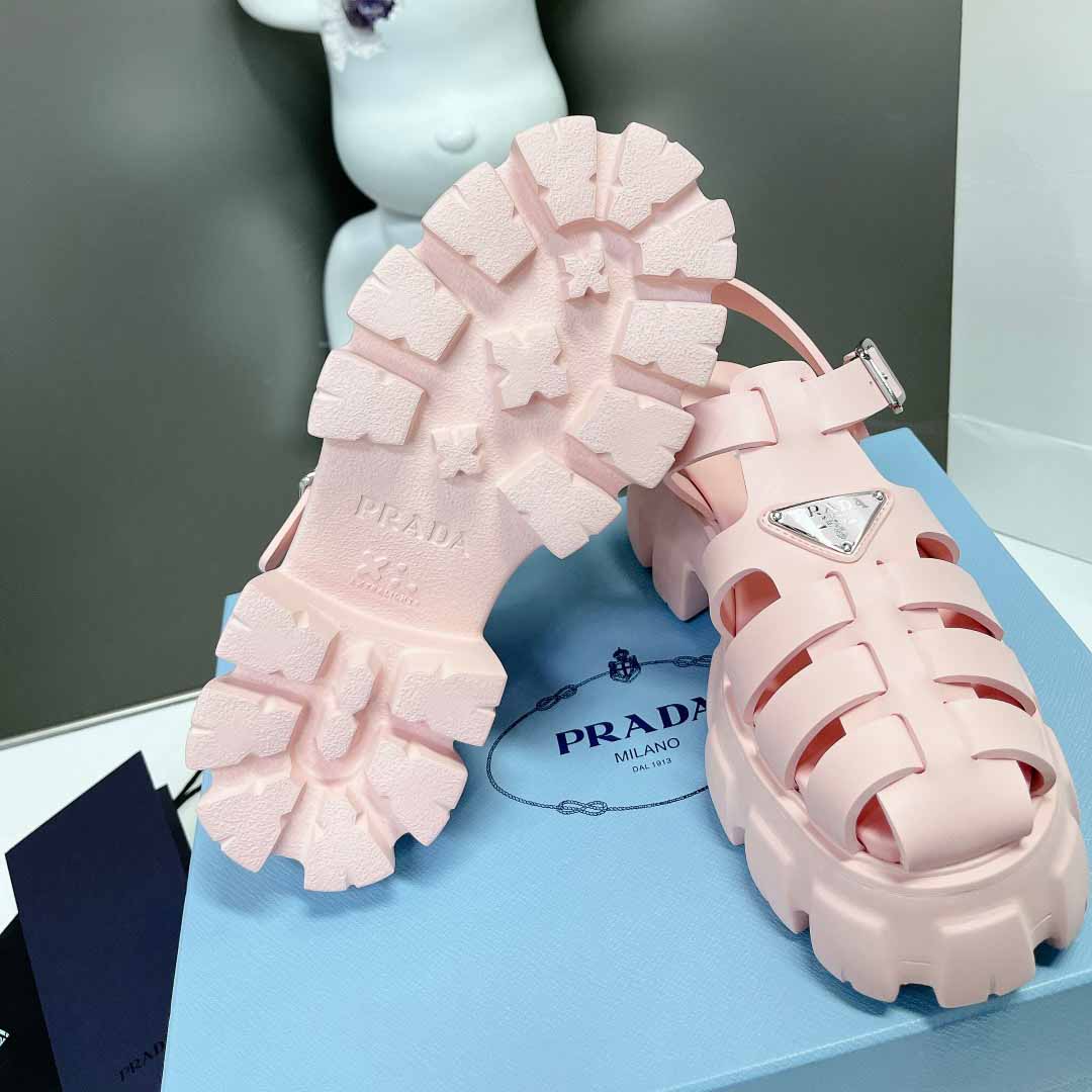 Prada Foam Rubber Sandals - DopestKickz
