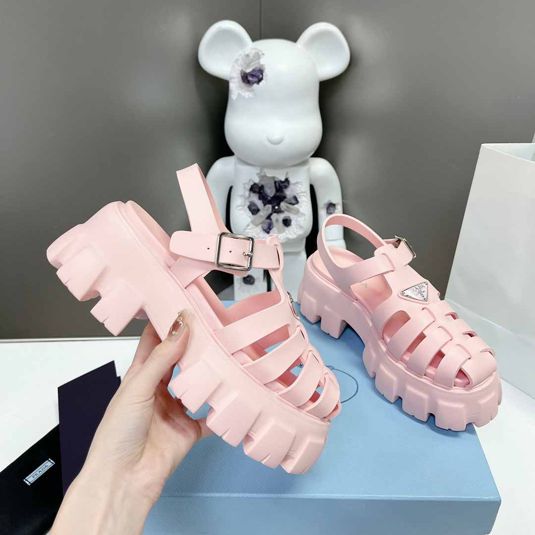 Prada Foam Rubber Sandals - DopestKickz