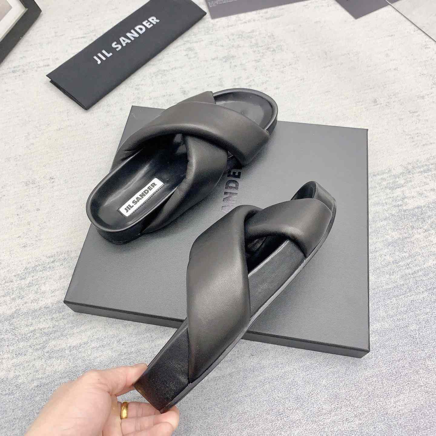 JIl Sander Padded Slides - DopestKickz