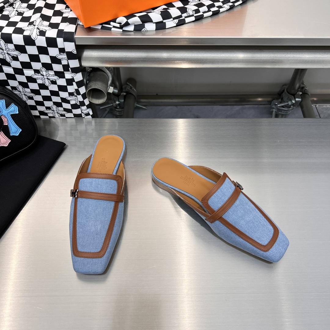 Hermes Groupie Mule - DopestKickz