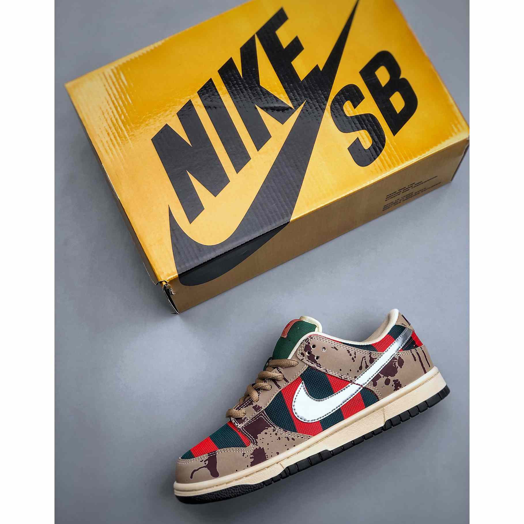 Nike Dunk SB Low Freddy Krueger Sneakers     313170-202 - DopestKickz