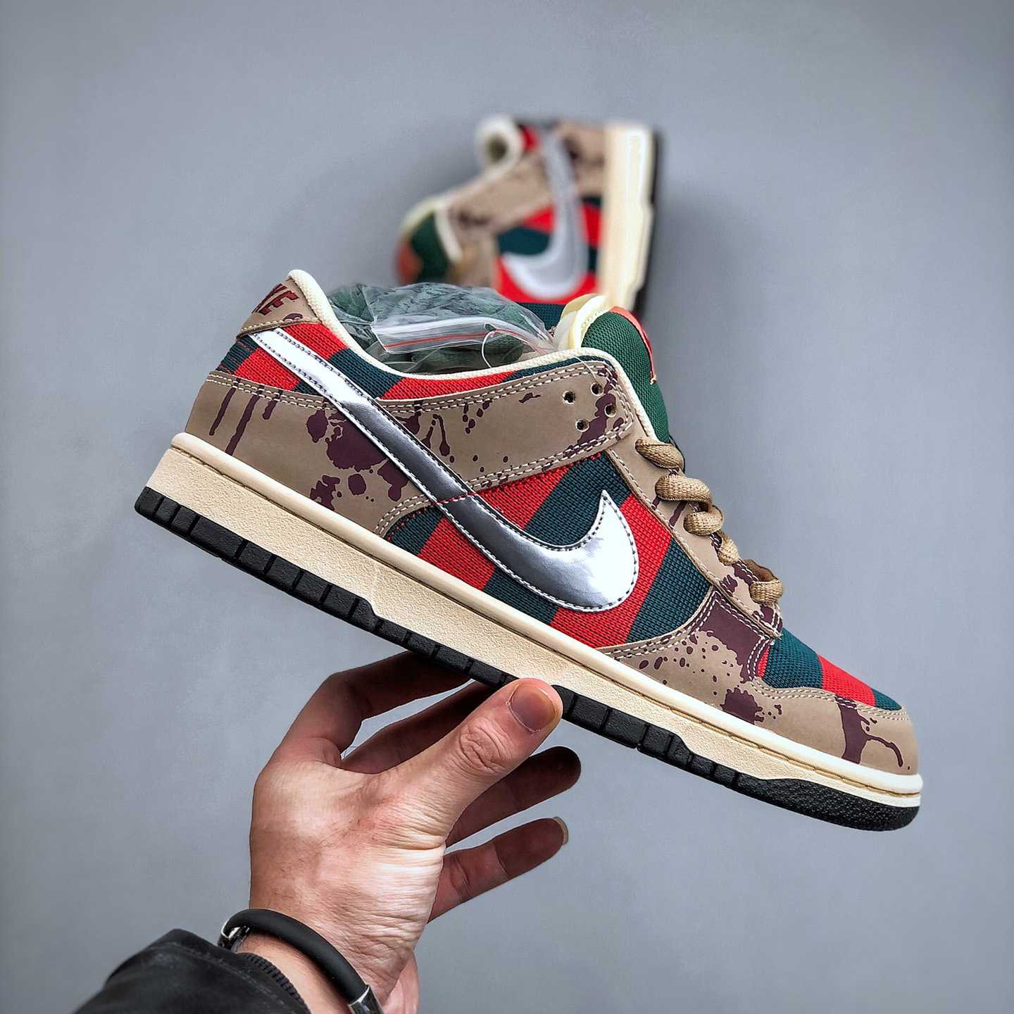 Nike Dunk SB Low Freddy Krueger Sneakers     313170-202 - DopestKickz