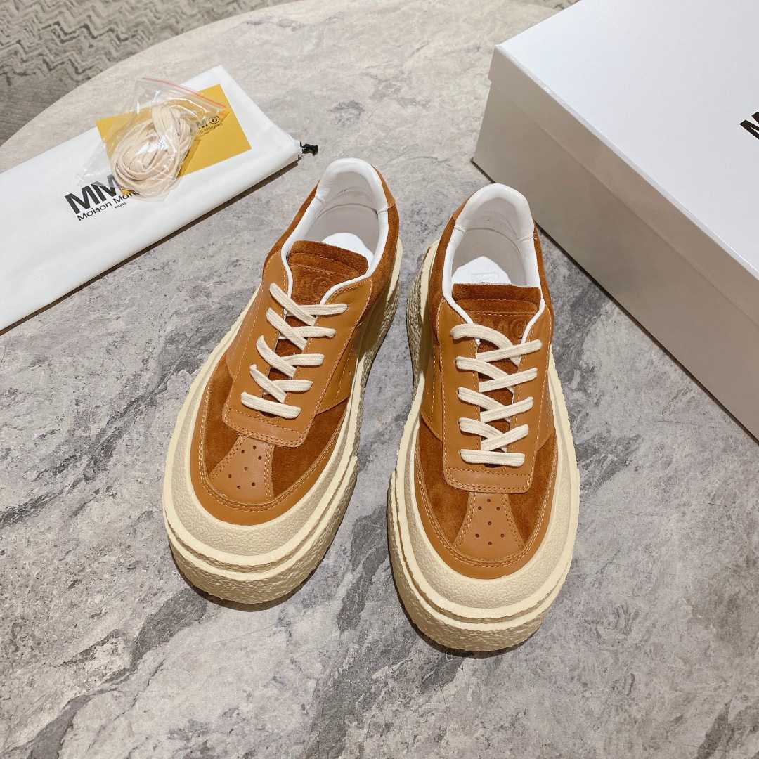 Maison Margiela Panelled Low-Top Sneakers - DopestKickz