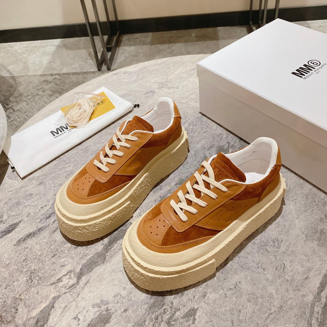 Maison Margiela Panelled Low-Top Sneakers - DopestKickz