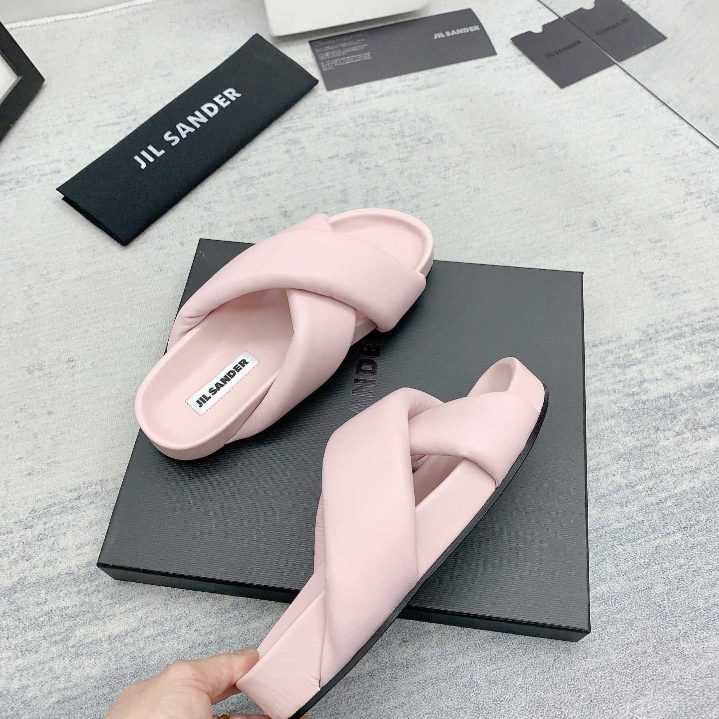 JIl Sander Padded Slides - DopestKickz