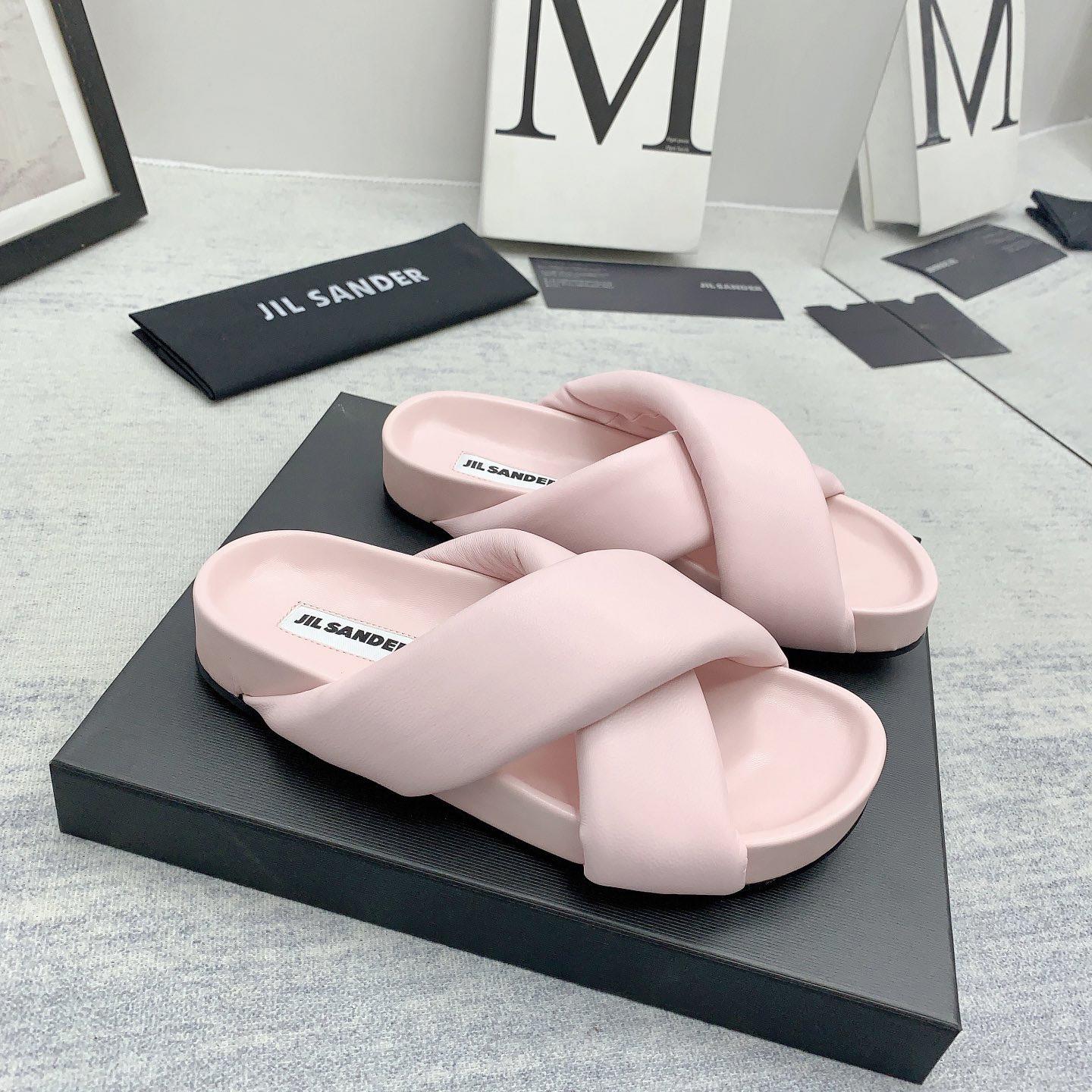 JIl Sander Padded Slides - DopestKickz