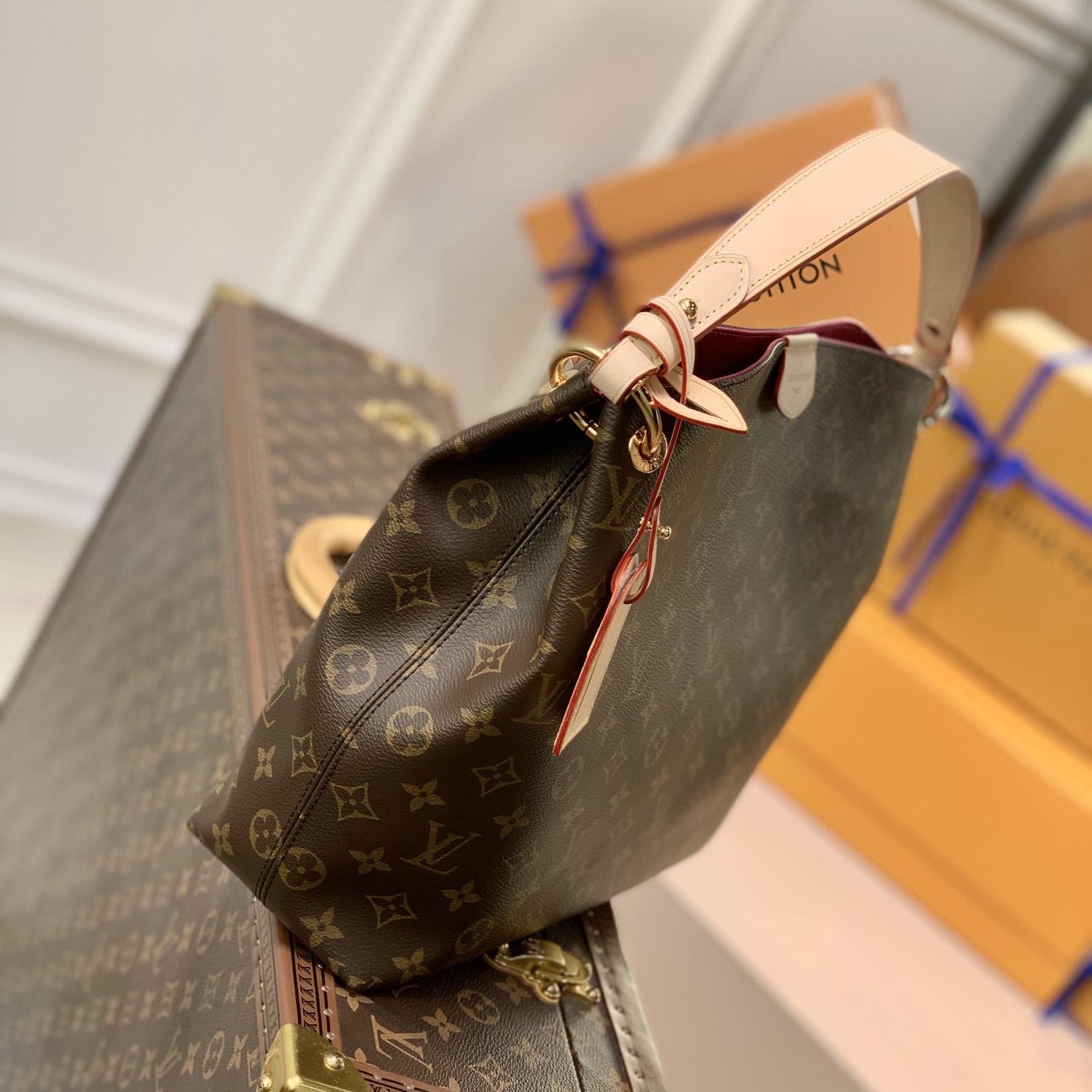 Louis Vuitton Graceful PM(35-30-11cm)  M43700 - DopestKickz