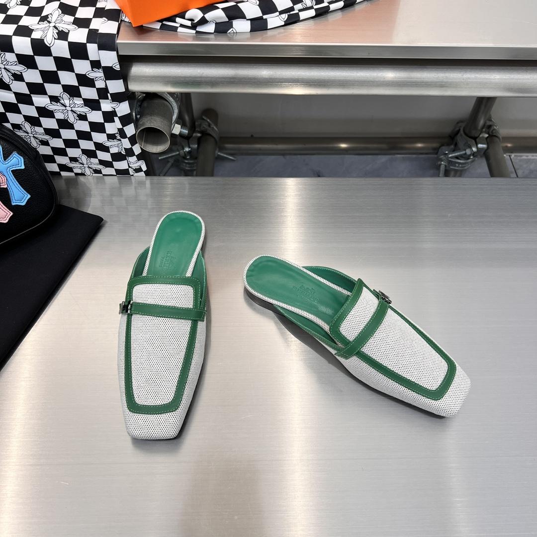 Hermes Groupie Mule - DopestKickz